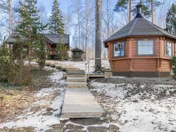 Фото Дома для отпуска Holiday Home Puolen hehtaarin metsä г. Haapaniemi 1